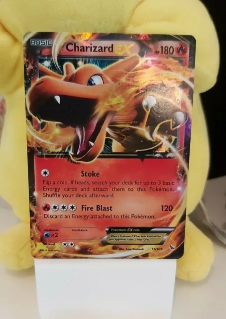 Pokemon Charizard EX Flashfire 11/106 - Fresh from Booster -