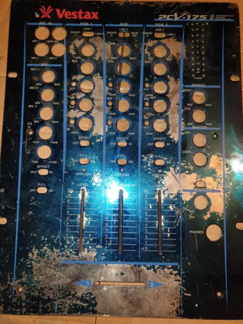 Vestax Pcv-175 Face Plate