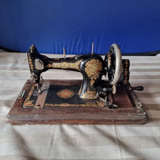 vintage jones sewing machine