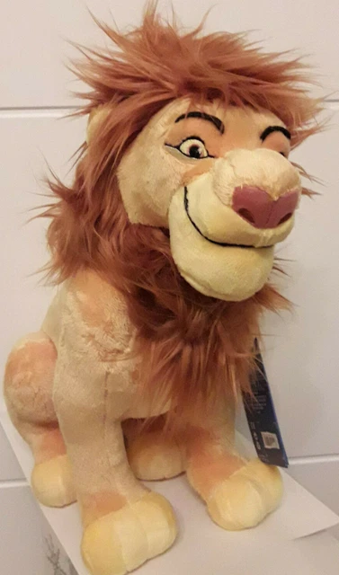 DISNEY DER KÖNIG DER LÖWEN MUFASA Plüsch Stofftier Figur Lion King