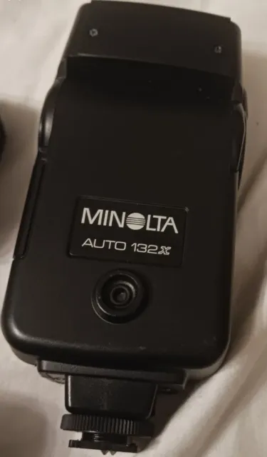 Minolta Auto 132x External Flash Speedlite for Film Cameras