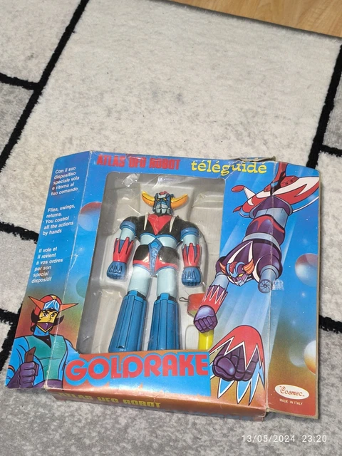 GRANDE PELUCHE GOLDORAK GRENDIZER ATLAS UFO ROBOT 72 CM