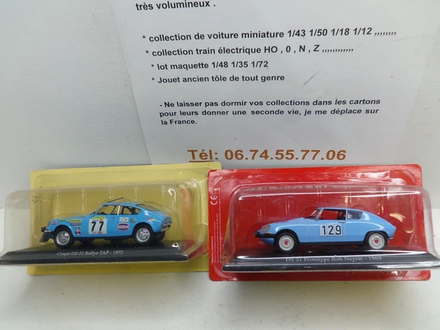 VOITURE CITROEN DS Fourgon Tissier Bagagere 1973 1/43 Universal Hobbies Blister EUR 14,90 - FR
