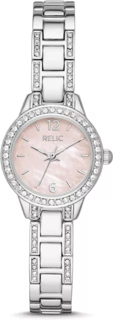 Relic by Fossil Women's Dress Watch  ZR34571 VERY LITE PINK