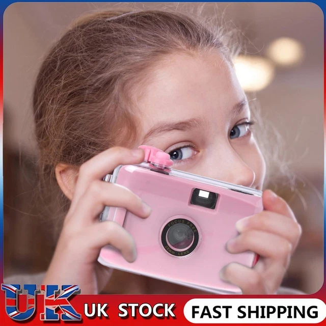 Kids Camera Non-disposable Waterproof Shockproof Film LOMO Camera Toys (B)