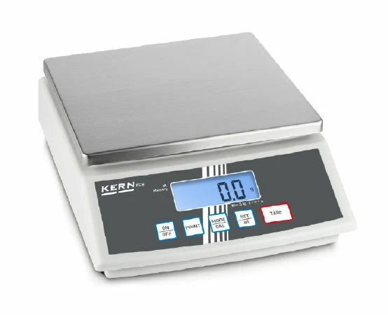 KERN FCB 3K0.1 Bilancia da Tavolo Compatta Lettere Pacchetti 0,1g -3kg