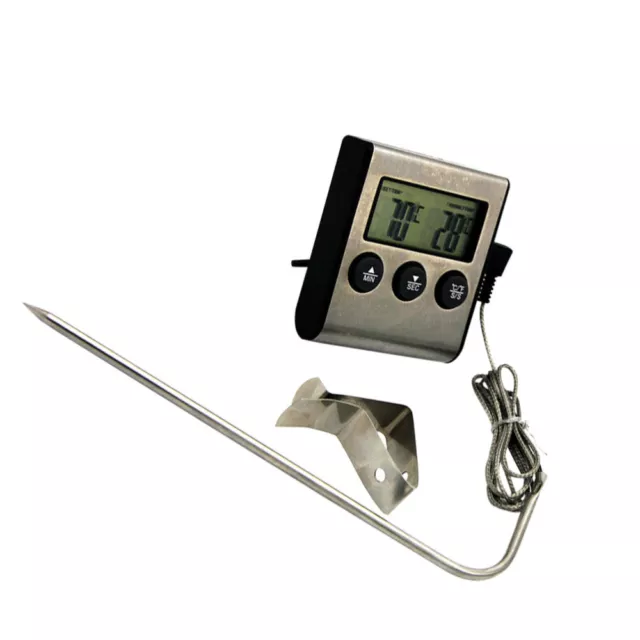 Grill Thermometer Abs Deep Frying for Oil Meat Temperature Gauge Kitchen