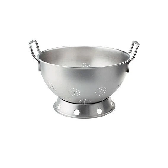 Fasa Colapasta Conico Professionale In Alluminio Puro 99,5% - Manici, 50 Cm X H28 Cm, Made In Italy