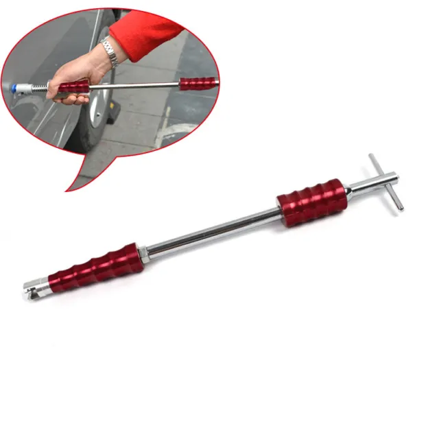 Car Body Door Dent Removal Puller Slide Hammer Lifter T bar Repair Tool Alloy 2