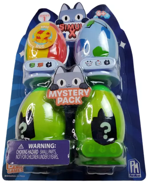 Pet Simulator X Series 1 (4 Pack) Mystery Egg + Epic DLC Code