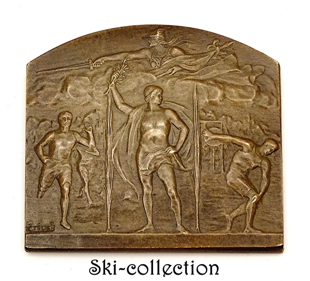France, Oeuvre des Vieux Militaires, Officier, Medal, 1900