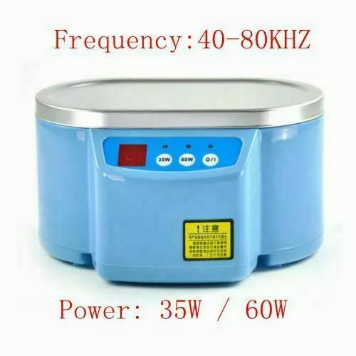 Dual Frequency Ultrasonic Cleaner Machine Circuit board glasswith Timer Heated 2