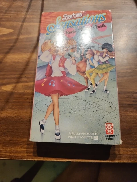 BARBIE SENSATIONS ROCKIN Back To Earth Rare VHS Video Cassette 1989 £12.14 - PicClick UK