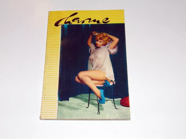 CHARME - ca. 1960er J. - altes französisches Vintage Frauen Akt Foto Magazin