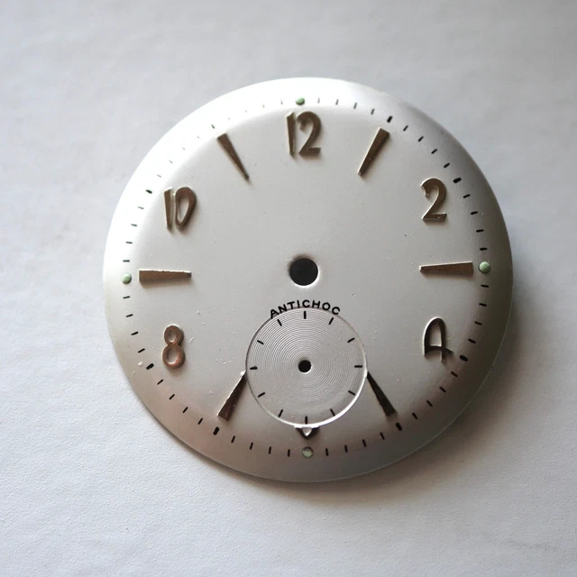 Cadran De Montre Dama 500, AS 984, 1123 – PRECIA 28,35mm – NOS (Neuf De Stock Ancien)