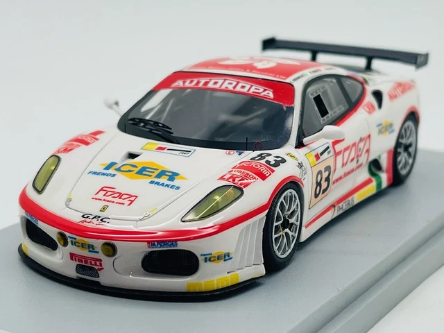 Ferrari F430 GT2 Le Mans 2007 #78 – BBR Gasoline 1/43 – Miniature Neuve GAS10088