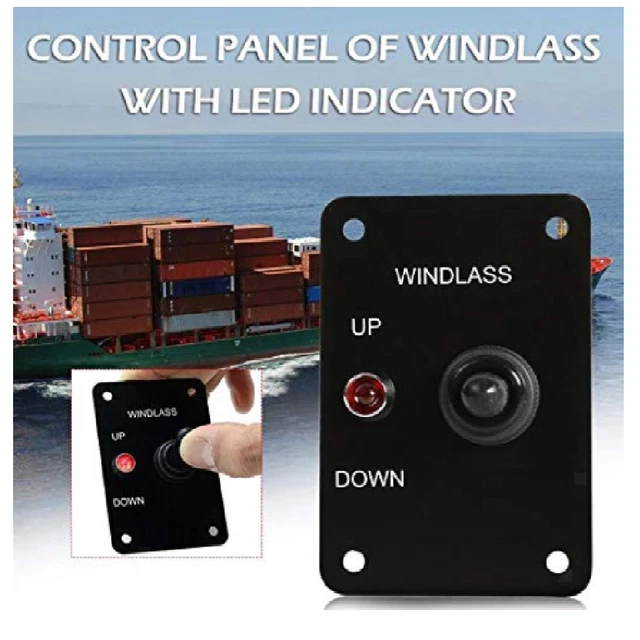 ANCHOR WINDLASS UP Down Toggle Switch / LED Indicator 12V Car £13.84 ...