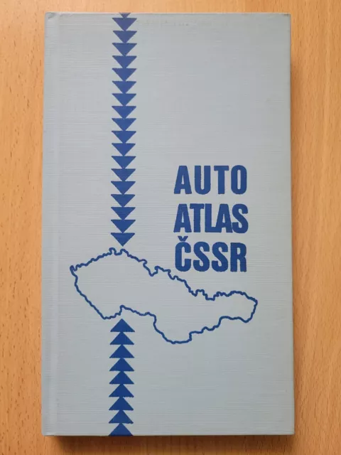 Autoatlas CSSR 1:400000 Herausgeber LKG Leipzig