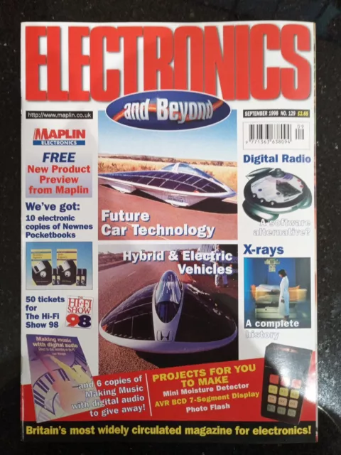 Electronics and Beyond, The Maplin Magazine 1998 September
