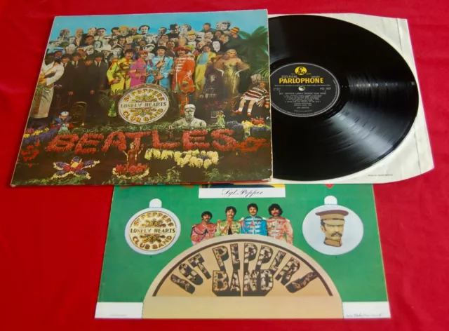 THE BEATLES - Sgt. PEPPERS LONELY... - 1967 UK 1st PRESSING - "STEREO" - EX!!!