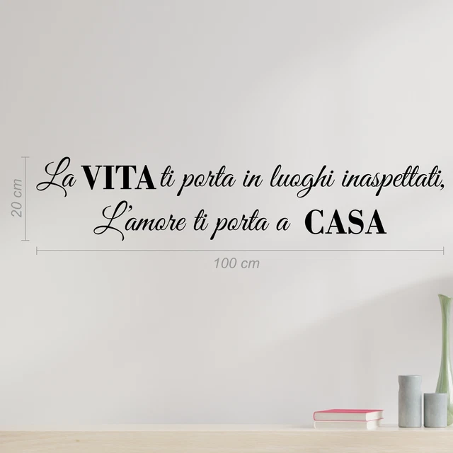 Ti Amo Quando - Evergreen Orange Adesivi Murali