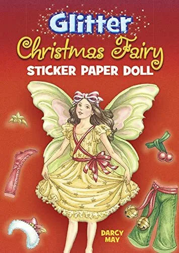 Glitter Christmas Fairy Sticker Paper Doll (Little Activity Books)