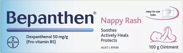 Bepanthen Nappy Care Ointment | Nappy Cream with Provitamin B5 that Helps to the