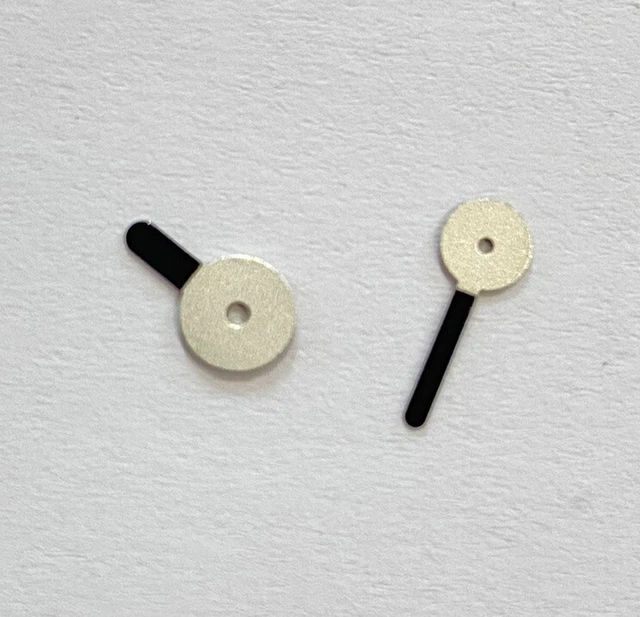 Aiguille Des Secondes Orange Pour Montre Lip Electronic R184 - Pièce D'origine NOS (Neuf De Stock)