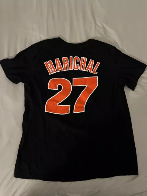 San Francisco Giants Juan Marichal Nike Men's T-Shirt Black Size Lg