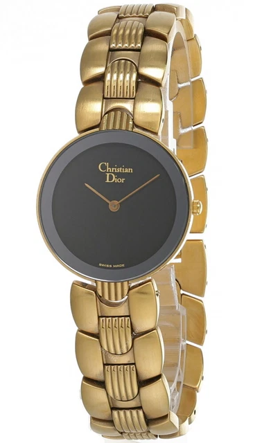 CHRISTIAN DIOR 31MM Black Dial SS Bracelet Women's Watch 3042
