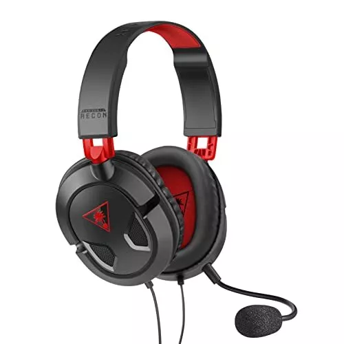 Headset Turtle Beach 50 für Nintendo Switch kabelgebunden Schwarz/Rot SEHR GUT