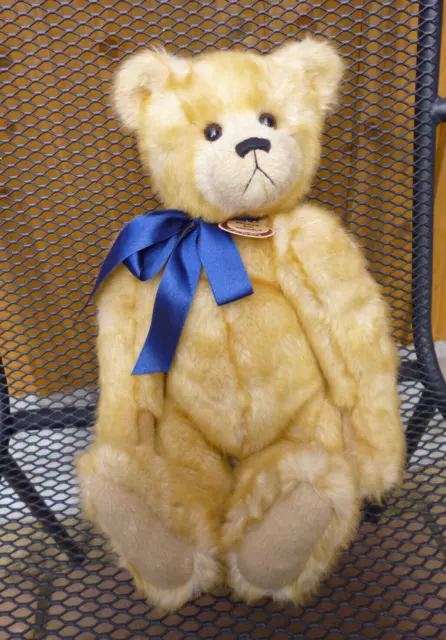 Charlie Bears Timothy teddy bear with growler plush stuffed soft toy 17"