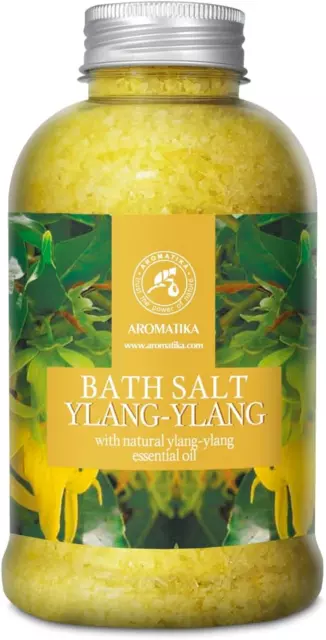 Sali Da Bagno Ylang-Ylang 600G - Sale Marino Con Olio Di Ylang-Ylang Essenziale