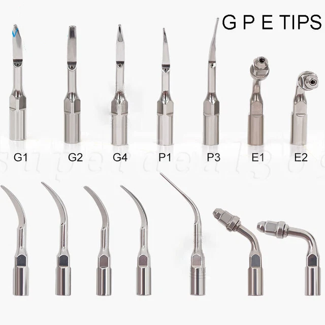 DENTAL ULTRASONIC SCALER Scaling Endo Perio Tip Fit EMS Woodpecker/DTE ...