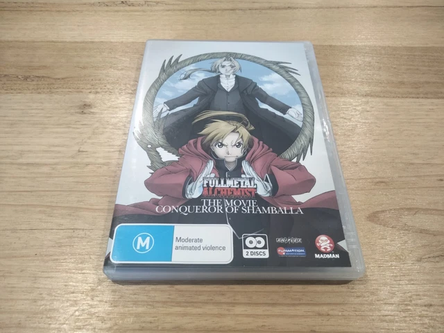 FULLMETAL ALCHEMIST THE Movie - Conqueror of Shamballa (Blu-ray 2005 Anime)  $100.00 - PicClick AU