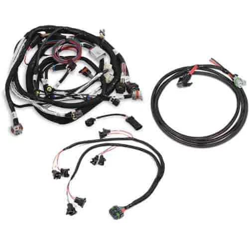 Holley 558-502 EFI Harness Kit LS2/LS3/LS7 58X Crank Sensor Bosch Injector