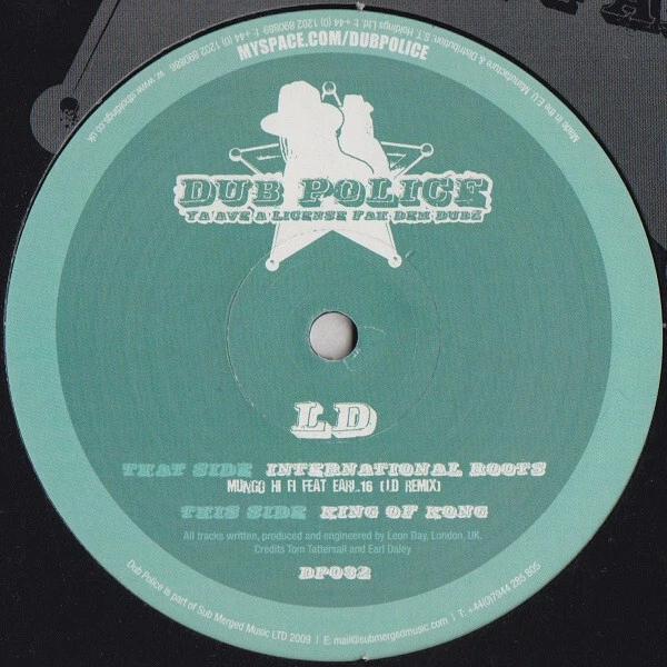Leon Day - International Roots LD Remix / King Of Kong - New Vinyl  - L4593S