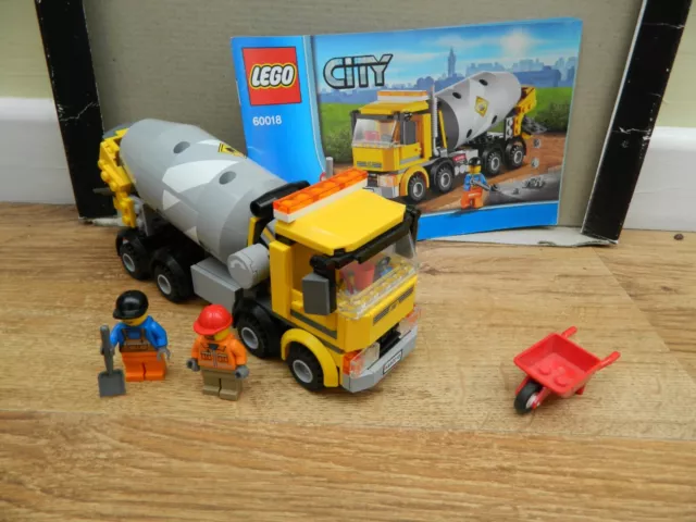 LEGO CITY 60018 Cement Mixer With Instructions 24.00 PicClick UK