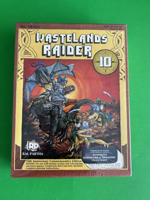 Ral Partha*Wastelands Raider Box Set*SEALED*Dungeons & Dragons*Metal Miniatures*