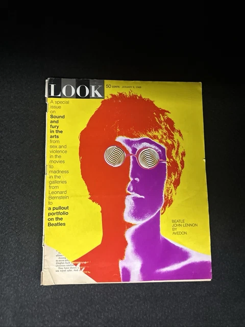 BEATLES - LOOK Magazine 1968 - Poster by Richard Avadon £49.91 ...