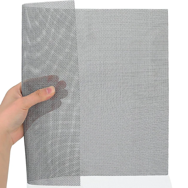 20 Mesh Stainless Steel Mesh Screen 1Pack Woven Wire Mesh 11.3×14.3 Inches (283× 20 Mesh Stainless Steel Mesh Screen 1Pack Woven Wire Mesh 11.3×14.3 Inches (283×