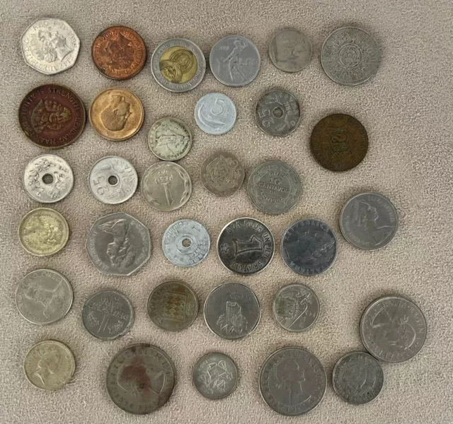 Vintage World Coin Lot From an Estate