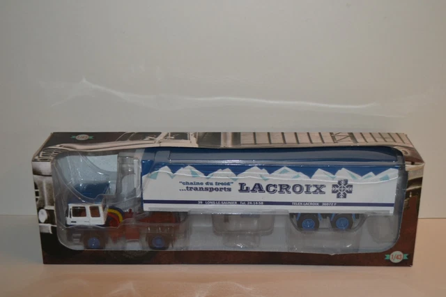 Semi remorque d'exception 1/43 - Ixo Altaya - Saviem PS30