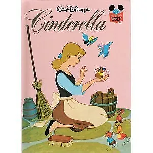 Cinderella Hardcover Walt Disney Productions Staff Disney Book Cl