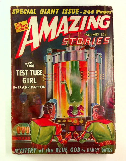 Amazing Stories Pulp Jan 1942 Vol. 16 #1 FR