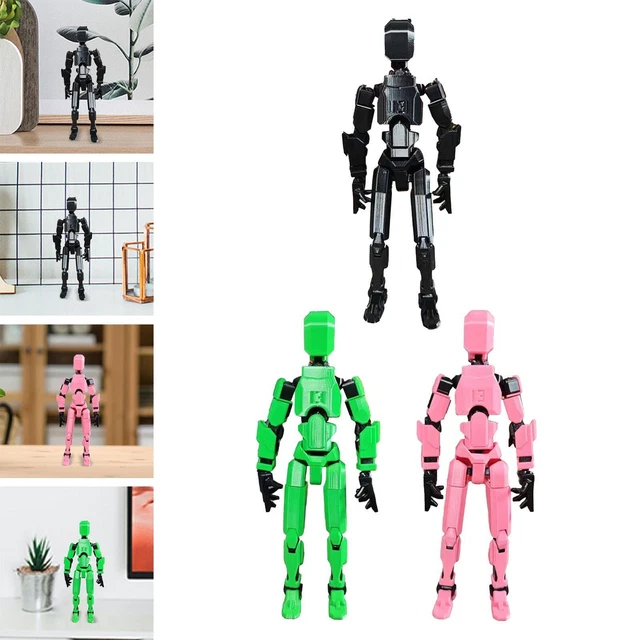 Figurine Robot Multi-articulée à Assembler - Jouet Flexible Et Créatif - Pour Collection Ou Jeu - Plusieurs Couleurs