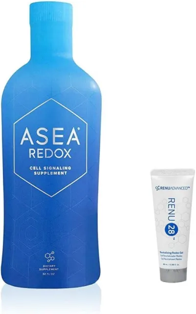 Redox Water - Cell Signaling Supplement - 32 FL OZ per Bottle plus Sample Gift o