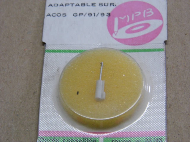 Saphir Pour Tourne-disque – Compatible Acos GP 104 – Neuf Générique