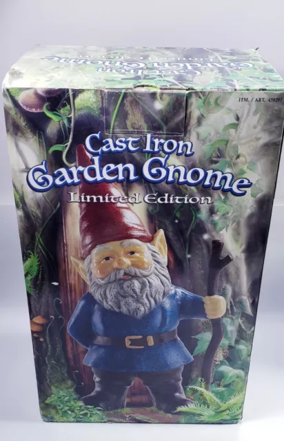 Cast Iron Garden Gnome Limited Edition 15 Inches #459297