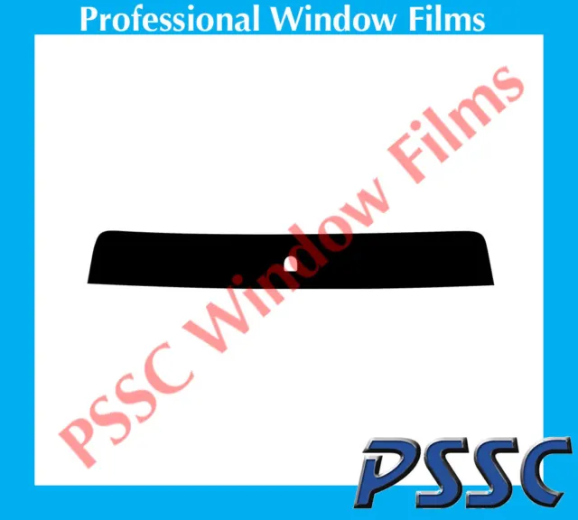 PSSC Pre Cut Sun Strip Car Window Films - Ford Fiesta 3 Door 2003 to 2005